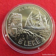 Monedas antiguas de Europa: ALBANIA 5 LEKE 1987 VELERO. Lote 348776616