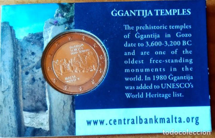 Monedas antiguas de Europa: 2 &euro; MALTA 2016 MONEDA DE PARIS - Foto 1