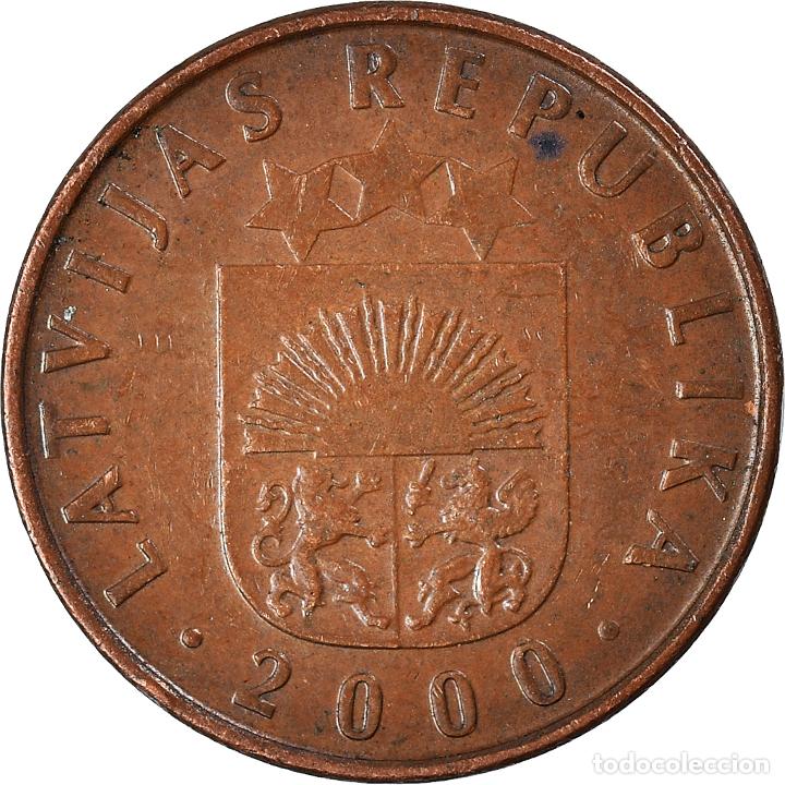 Monedas antiguas de Europa: [#928107] Moneda, Letonia, 2 Santimi, 2000 - Foto 1