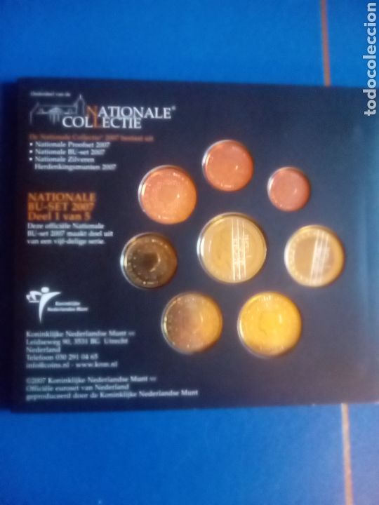 Monedas antiguas de Europa: Sets Euros holanda 2007 - Foto 3