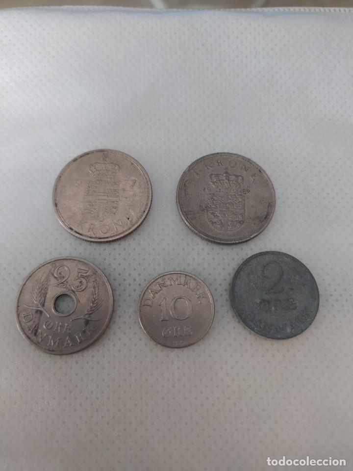 Monedas antiguas de Europa: 5 MONEDAS DINAMARCA - Foto 1