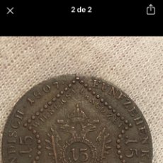 Monedas antiguas de Europa: AUSTRIA 15 KREUZER 1807 A. Lote 350395124