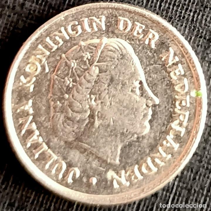 Monedas antiguas de Europa: 10 C&eacute;ntimos 1972 - Holanda - Foto 2