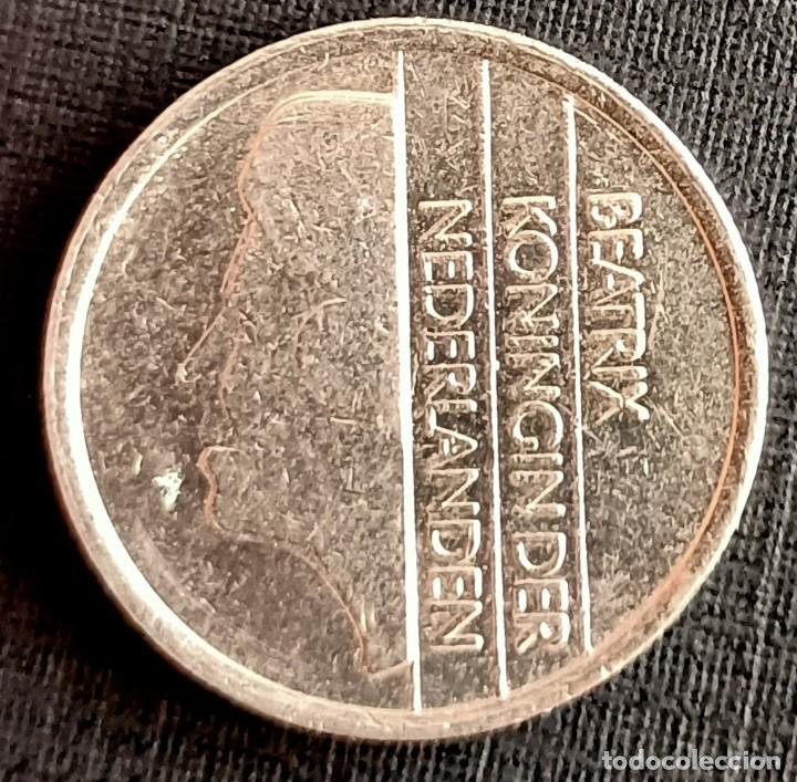 Monedas antiguas de Europa: 25 C&eacute;ntimos 1987 - Holanda - Foto 2