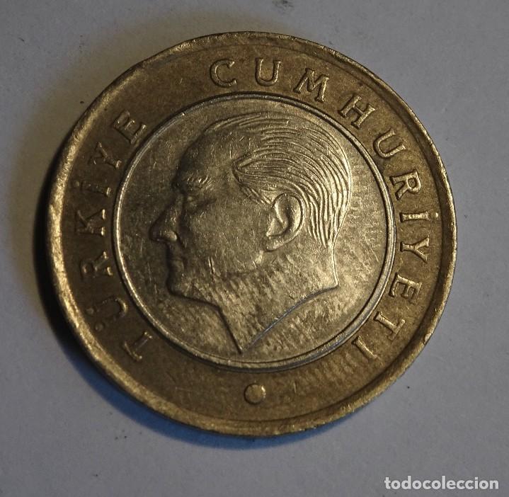 Monedas antiguas de Europa: MONEDA 1 LIRA TURCA 2012 - Foto 1