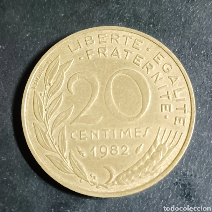 Monedas antiguas de Europa: (WCS) 20 Centimes 1982 . FRANCIA - Foto 1