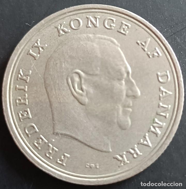 Monedas antiguas de Europa: 1 Corona 1968 - Dinamarca - Foto 2