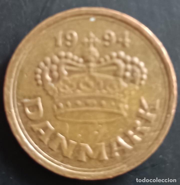 Monedas antiguas de Europa: 25 Ore 1994 - Dinamarca - Foto 1