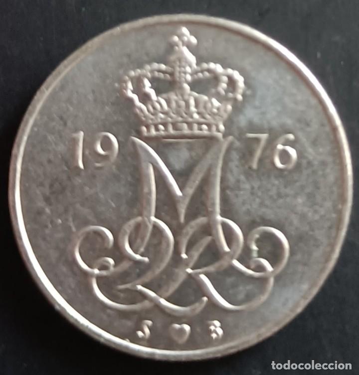 Monedas antiguas de Europa: 10 Ore 1976 - Dinamarca - Foto 1