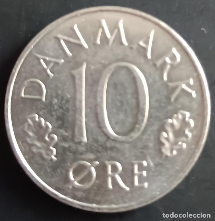 Monedas antiguas de Europa: 10 Ore 1976 - Dinamarca - Foto 2