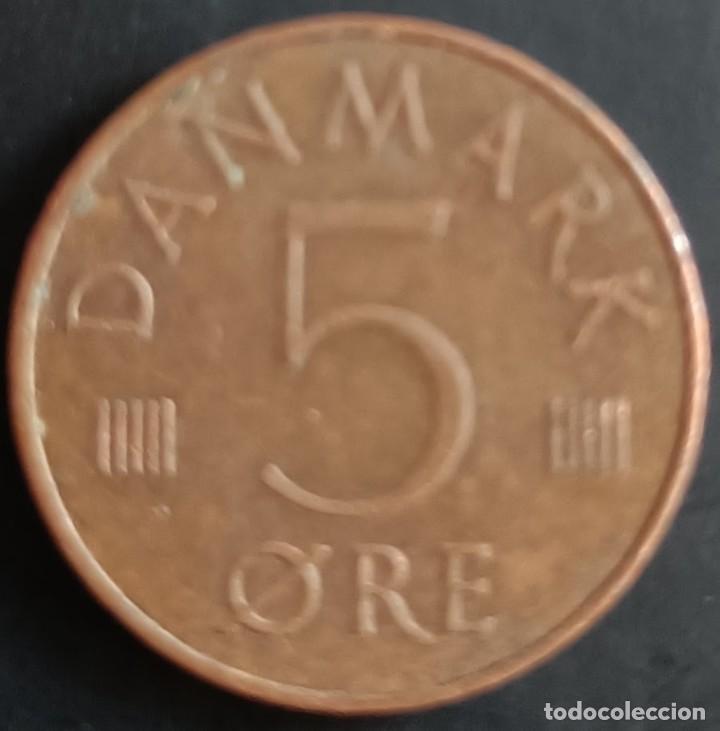 Monedas antiguas de Europa: 5 Ore 1976 - Dinamarca - Foto 2