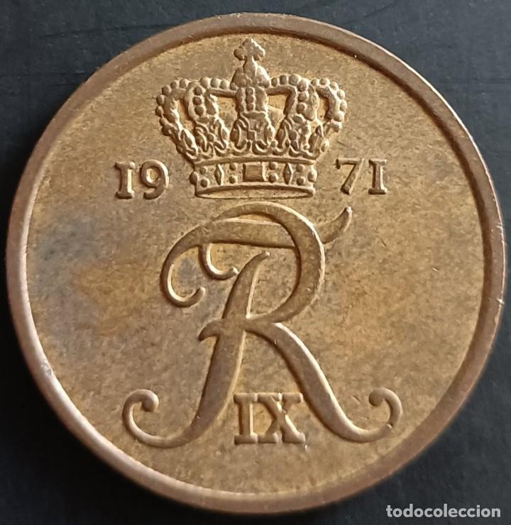 Monedas antiguas de Europa: 5 Ore 1971 - Dinamarca - Foto 1