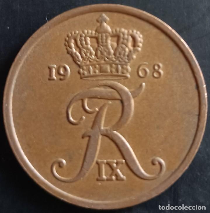 Monedas antiguas de Europa: 5 Ore 1968 - Dinamarca - Foto 1