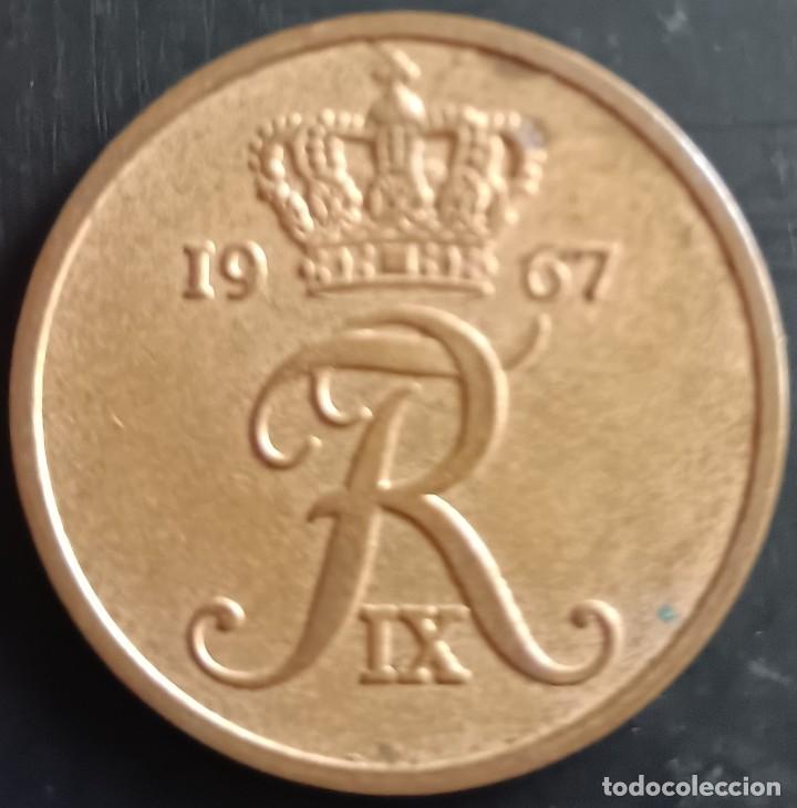 Monedas antiguas de Europa: 5 Ore 1967 - Dinamarca - Foto 1