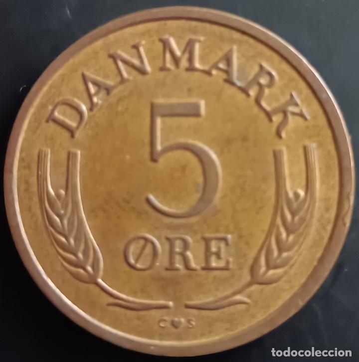 Monedas antiguas de Europa: 5 Ore 1964 - Dinamarca - Foto 2
