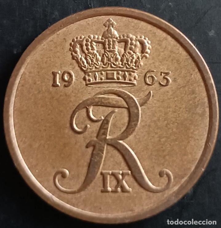Monedas antiguas de Europa: 5 Ore 1963 - Dinamarca - Foto 1