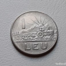 Monedas antiguas de Europa: RUMANÍA 1 LEU 1966 KM.95. Lote 354714713