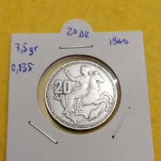 Monedas antiguas de Europa: PLATA, MONEDA GRECIA ,20 DR ,7,50 GR, MBC, 1960. Lote 355051828