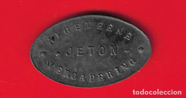 Monedas antiguas de Europa: BELGICA, TOKEN, FICHA, JETON