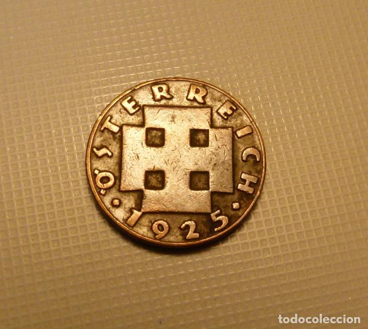 Monedas antiguas de Europa: MONEDA DE BRONCE DE 2 GROSCHEN DE AUSTRIA A&Ntilde;O 1925 - Foto 1