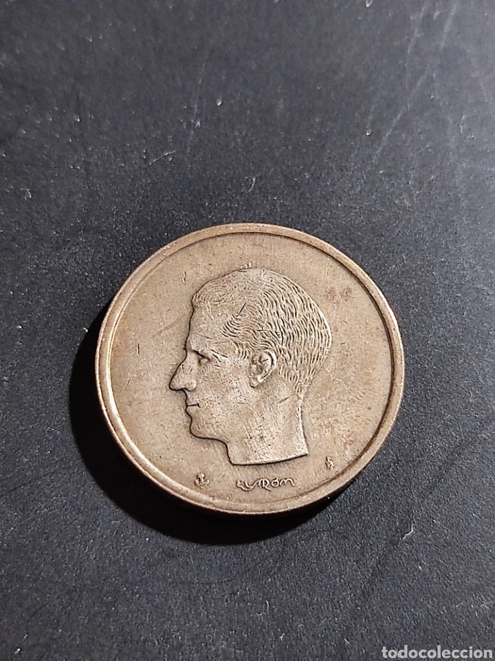 Monedas antiguas de Europa: Moneda B&eacute;lgica 20f - Foto 1