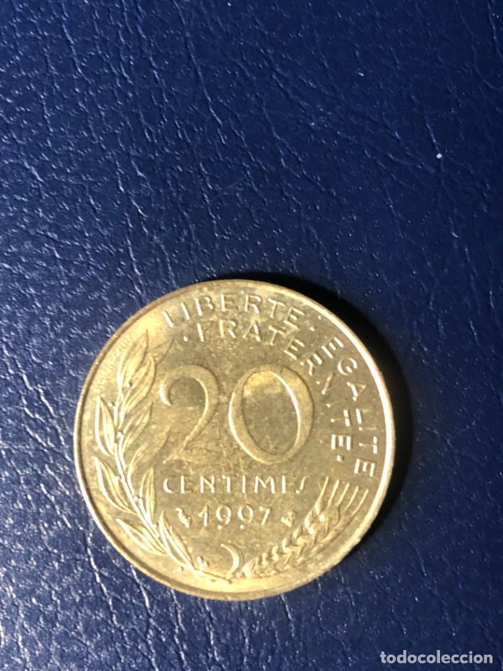 Monedas antiguas de Europa: FRANCIA 20 CENTIMOS 1997 - Foto 2