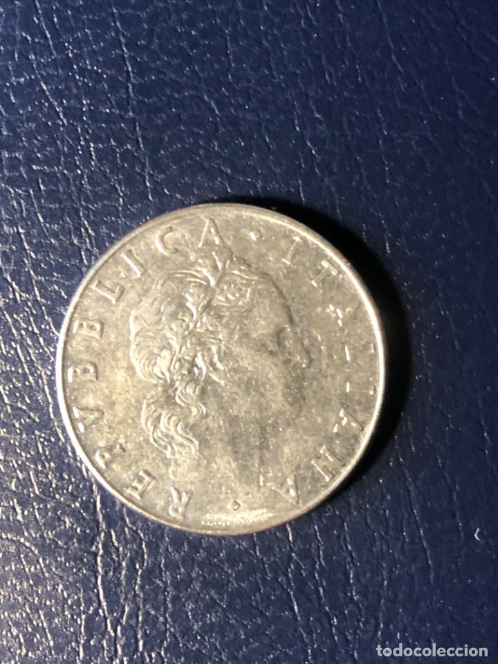 Moedas antigas da Europa: ITALIA 50 LIRAS 1976