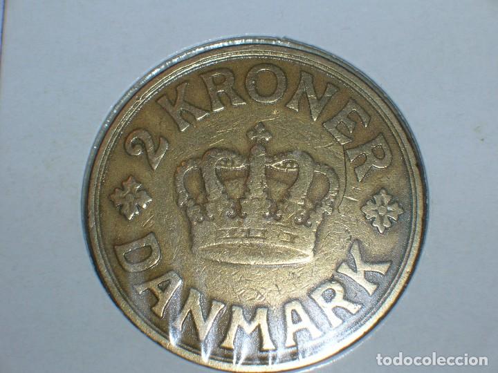 Monedas antiguas de Europa: dinamarca 2 coronas 1924 (2198) - Foto 2