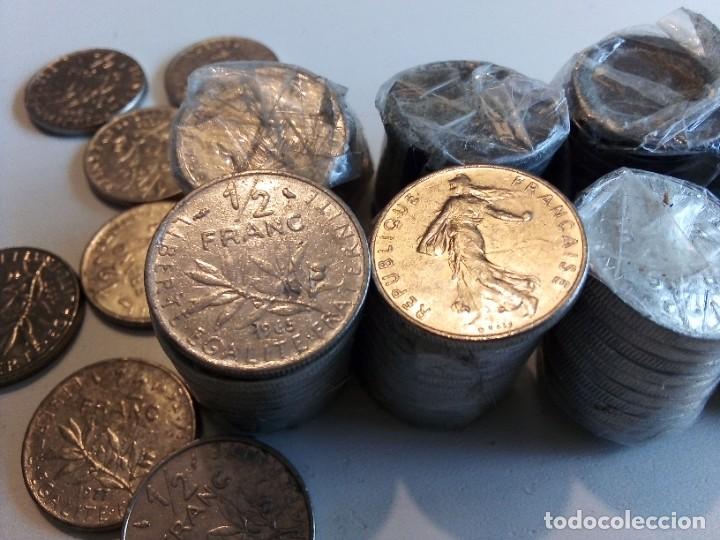 Monedas antiguas de Europa: MONEDAS 200, MEDIO FRANCO Y 1 FRANCO