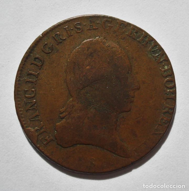 Monedas antiguas de Europa: AUSTRIA 3 KREUZER 1800. - Foto 2