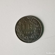 Monedas antiguas de Europa: MONEDA FRANCIA 1 FRANCO 1969