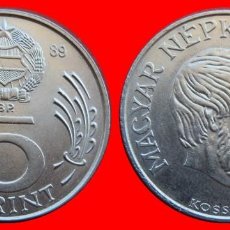 Monete antiche di Europa: 5 FLORINES FORINT 1989 SIN CIRCULAR HUNGRIA-0827SC