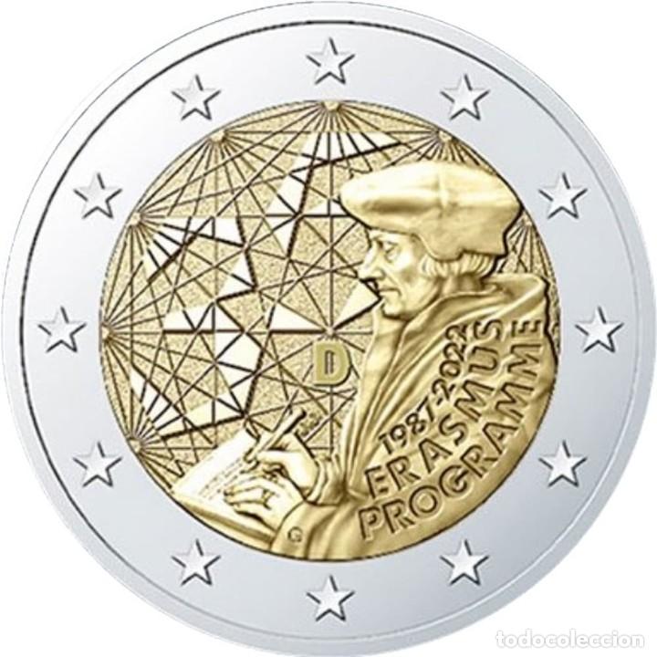 Monedas antiguas de Europa: ERASMUS 2 EUROS 2022 LETONIA - Foto 1
