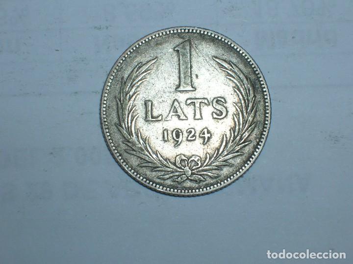 Monedas antiguas de Europa: LETONIA 1 LAT 1924 (11571) - Foto 2