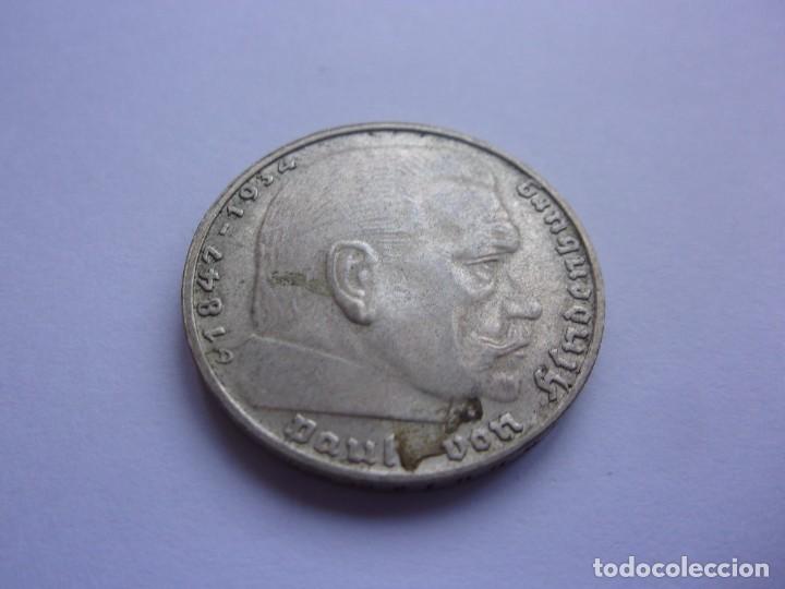 Monedas antiguas de Europa: 25SCR18 Germany 1939 D silver 2 reichsmark