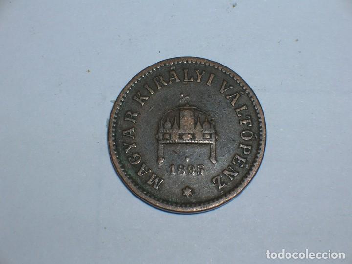 Monnaies anciennes de Europe: HUNGRIA. 2 filler 1895 (11684)