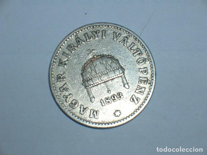Old Coins of Europe: HUNGRIA. 20 filler 1893 (11687)