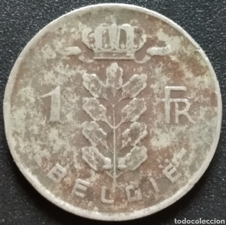 Monedas antiguas de Europa: MONEDA - BELGICA 1 FRANCO 1951 (BELGI&Euml;)