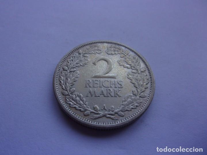Moedas antigas da Europa: 76SCR18 Germany Weimar Republic 1926 A silver 2 reichsmark