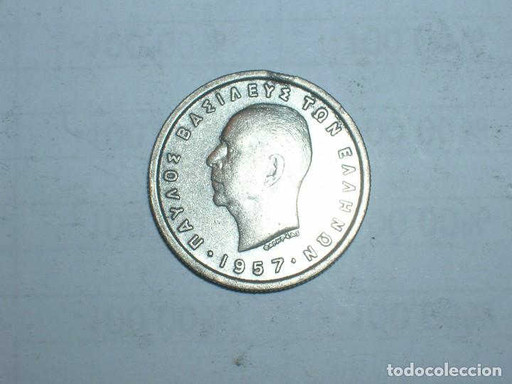 Old Coins of Europe: GRECIA.1 DRACMA 1957 (11836)