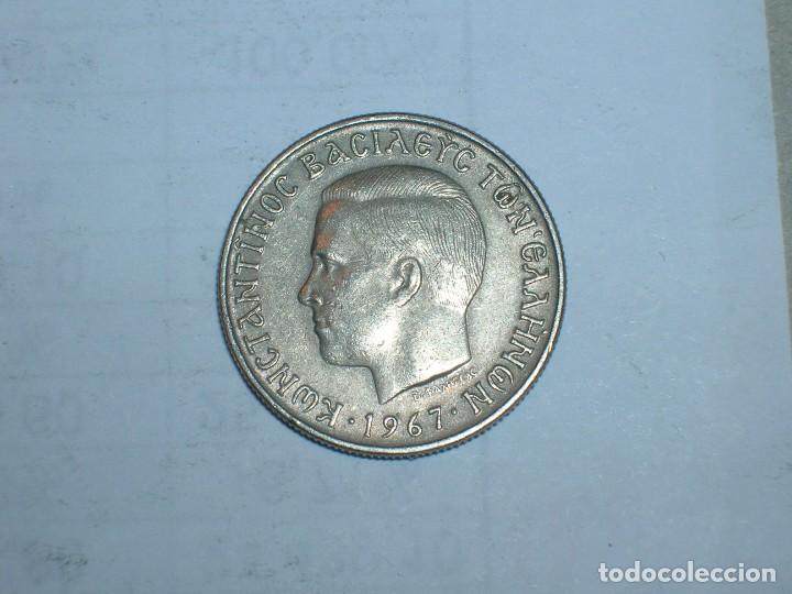 Old Coins of Europe: GRECIA.1 DRACMA 1967 (11845)