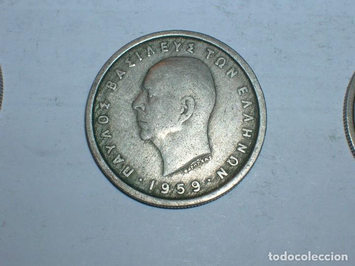 Old Coins of Europe: GRECIA.2 DRACMAS 1959 (11855)