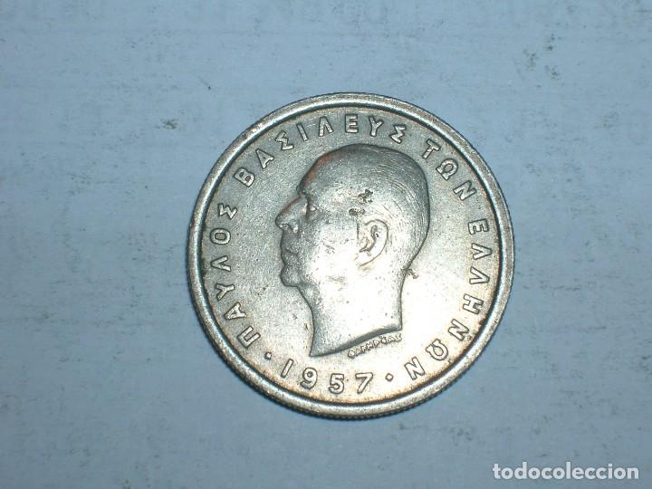 Old Coins of Europe: GRECIA.2 DRACMAS 1957 (11858)