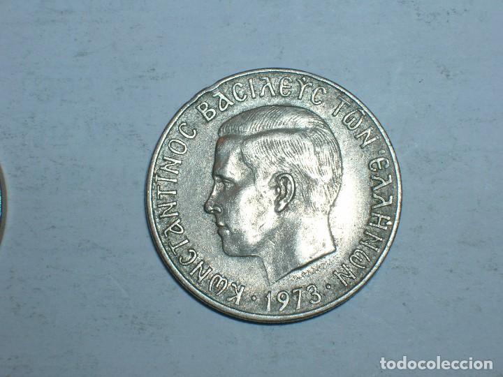 Monedas antiguas de Europa: GRECIA.2 DRACMAS 1973 (11874)