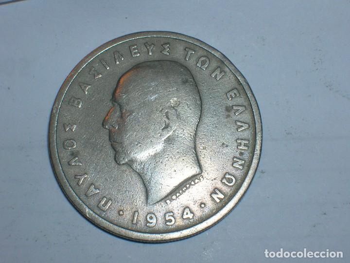 Monedas antiguas de Europa: GRECIA.5 DRACMAS 1954 (11877)