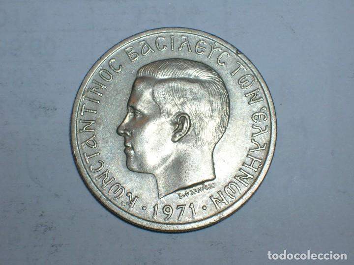 Monedas antiguas de Europa: GRECIA.5 DRACMAS 1971 (11884)