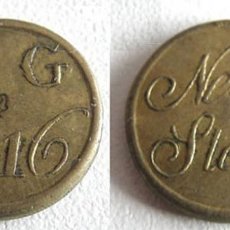 Monedas antiguas de Europa: 1004 - GRAN BRETAÑA - 1/2 GUINEA - D.G. 2*16 - BRONCE - E.B.C.. Lote 359332170