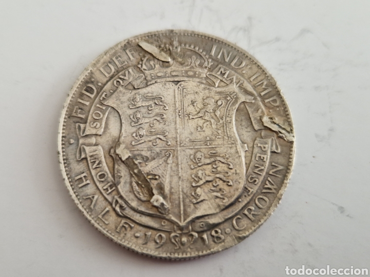 Monedas antiguas de Europa: MONEDA INGLESA DE PLATA GEORGIUS V - Foto 2