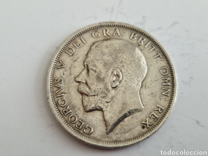 Monedas antiguas de Europa: MONEDA INGLESA DE PLATA GEORGIUS V - Foto 1