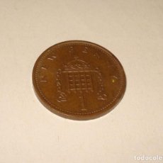 Monedas antiguas de Europa: REINO UNIDO NEW PENNY 1 ELISABETH II 1979 - KM# 915 (USADO)